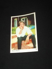 WARREN BEATTY  CARTE CARD