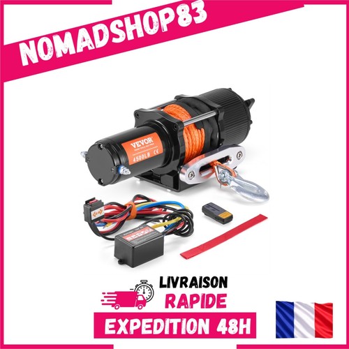 Vevor treuil électrique 12v - treuil,