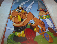 Plaque Métal Tôlée Vintage 20X30 ASTERIX ET OBELIX BD  Neuf NEWS griH