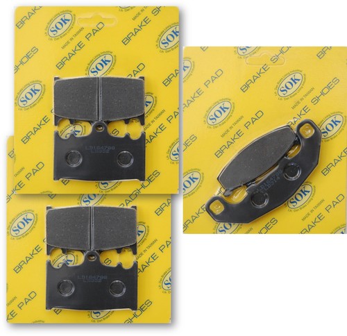 Front rear brake pads fit - front&rear,