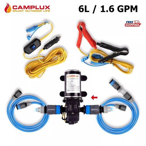 Camplux 12v water - 12v, kit