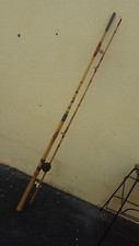 Canne pêche bambou vintage