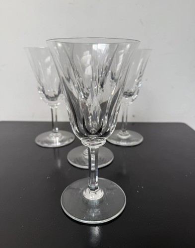 Lot verres vin cristal - 4,