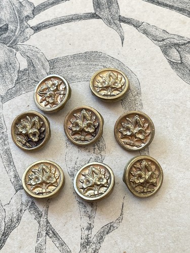 Boutons anciens métal - boutons,