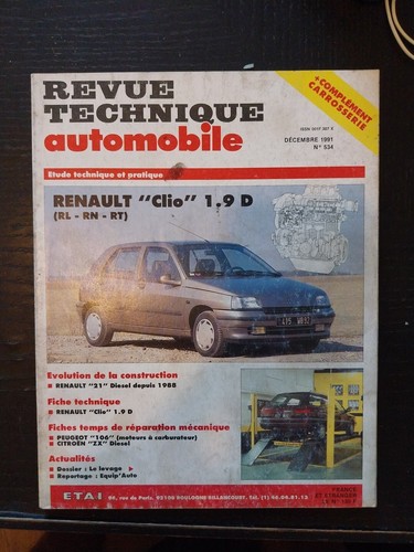 Revue technique renault clio - technique,