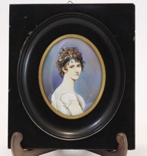 Peinture miniature XIXème