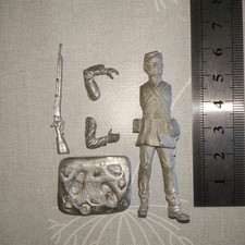 soldat kit plomb 54mm - soldat  guerre sécession [S08]