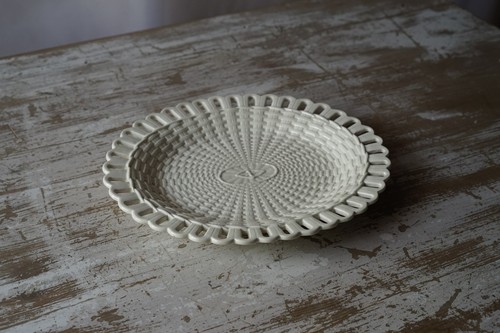 Plat ovale assiette ancien - , en