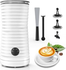 Mousseur à lait électrique 4 en 1, compact et moderne