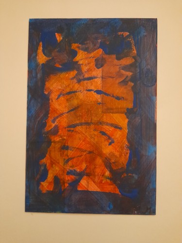Tableau signée horizon - tableau, "horizon"