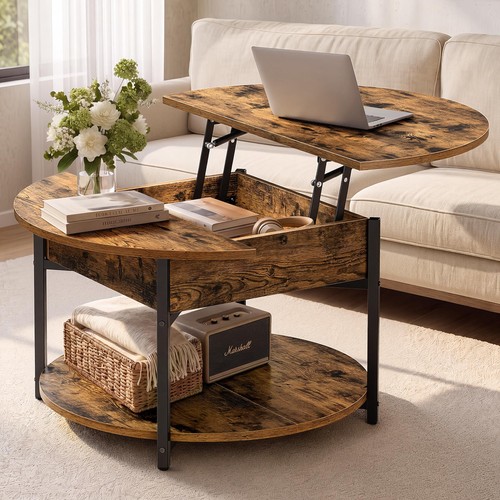 Table basse salon ronde - de,