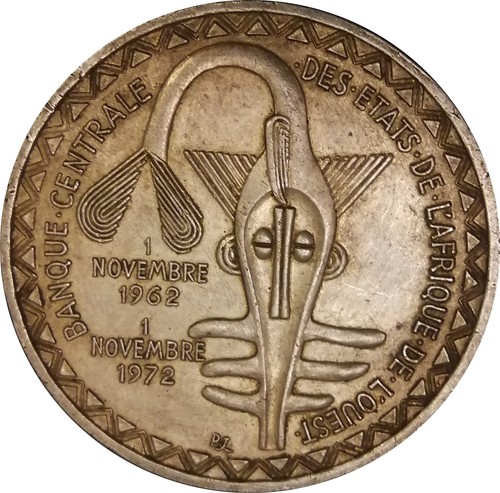 Bceao 500 francs cfa 1972 - francs,