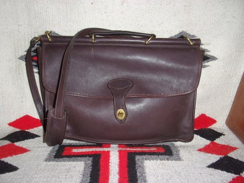 Jack georges leather briefcase - jack,