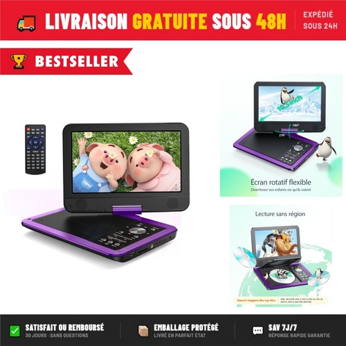Lecteur dvd portable yoton - lecteur,