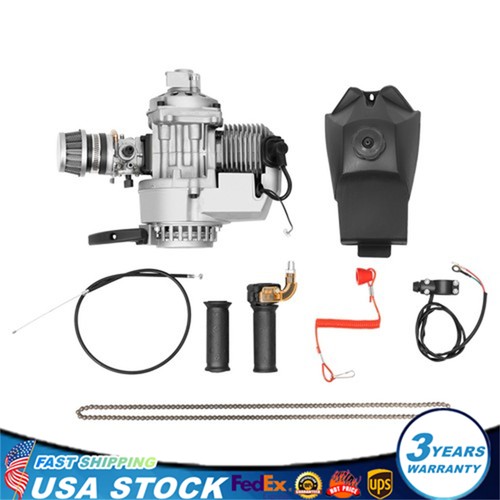 Bicycle motor 49cc stroke - 49cc, 2