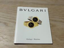 Folleto Booklet - BULGARI -