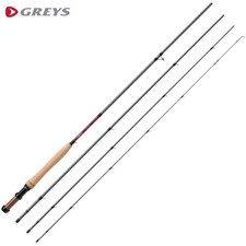 Canne à pêche à la mouche GRISE WING Streamflex 10FT/3WT