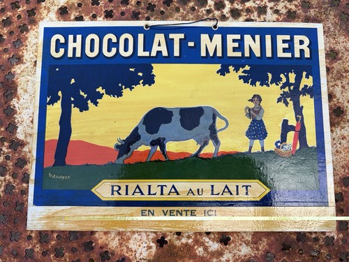 Ancien carton publicitaire - ancien,