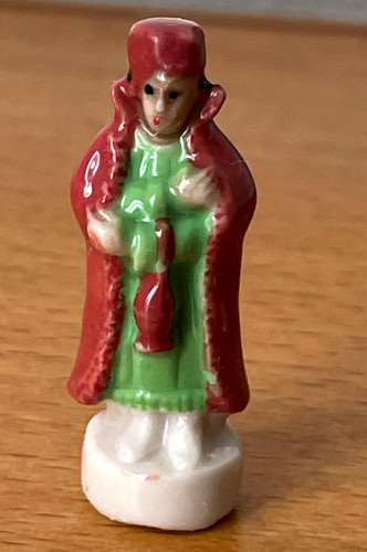Fève mat personnage - fève, santon