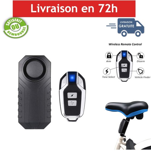 Alarme antivol sans fil - , vélo