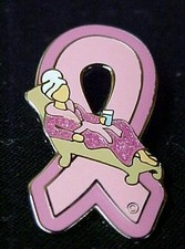 Breast Cancer Awareness Pink Ribbon Spa Salon Robe Relax Girl Lady Pin Tac New