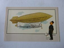 CHROMOS TINTIN L'  AEROSTATION  / voir et savoir / série 1  collection B   n° 6