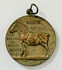 SILVER BRONZE MEDAL - STE ROYALE DU CHEVAL DRAUGHT BELGIAN