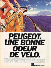 ADVERTISING ADVERTISING 114 1981 PEUGEOT les vélos