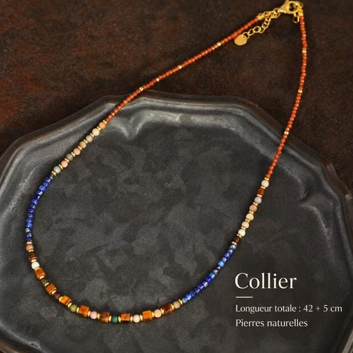 Collier femme lapis lazuli - femme, lapis-lazuli