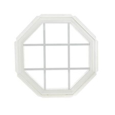 Fixed Octagon Geometric Window
