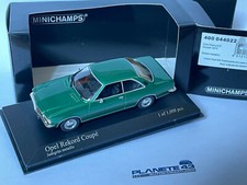 MINICHAMPS OPEL REKORD D COUPE 1975 GREEN METALLIC 400044022 1/43
