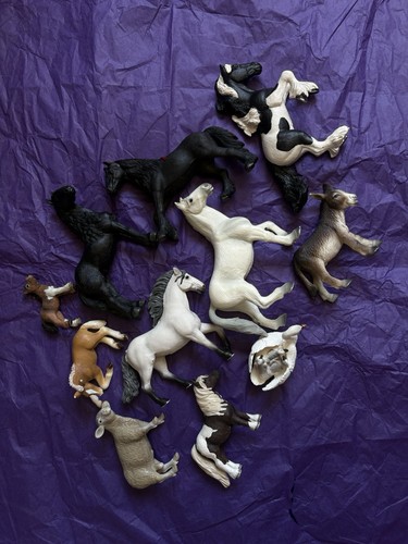 Schleich lot figurines - , chevaux