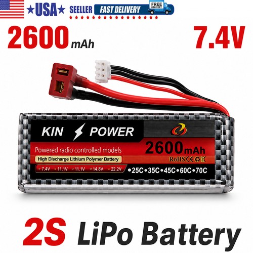 2600mah lipo battery - 2s,