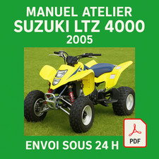 Manuel Atelier Suzuki 400 LTZ