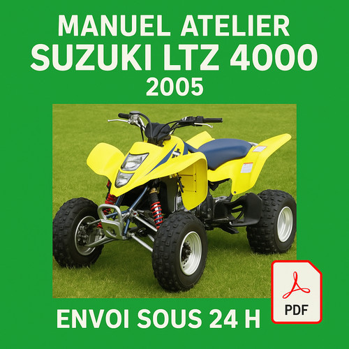 Manuel atelier suzuki 400 ltz - atelier,