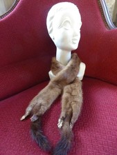 etole, col, echarpe vintage