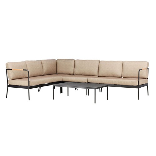 Salon angle jardin - d'angle,