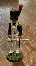 Etain Pewter officer De Chasseurs A Pied Garde Imperiale 1804 - 1815