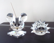 SWAROVSKI souris et hérisson