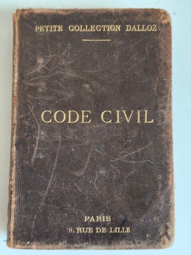 Livre code civil petite - livre,