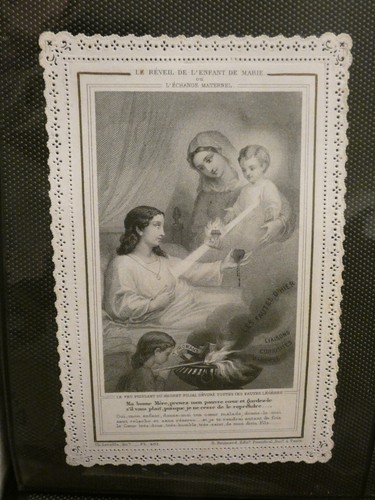 Image pieuse canivet dentelle