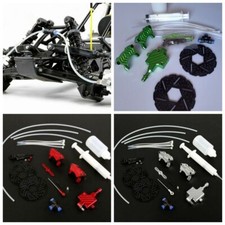 Front Wheel Hydraulic Brake System for 1/5 Scale HPI KM Baja 5B 5SC Rovan RC Car