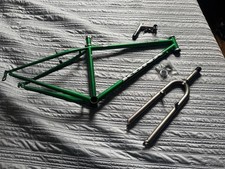 1994 Kona Lava Dome 16” MTB Frame Project Two Fork Velocity Stem Impact Headset