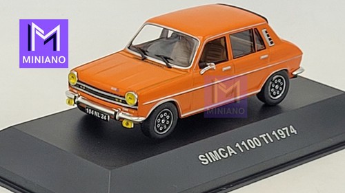 Simca 1100 1975 orange - 1100, ixo