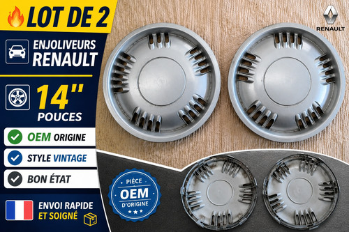 Lot enjoliveurs renault - lot, de
