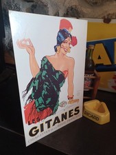 Carton Plaque Gitanes Rare