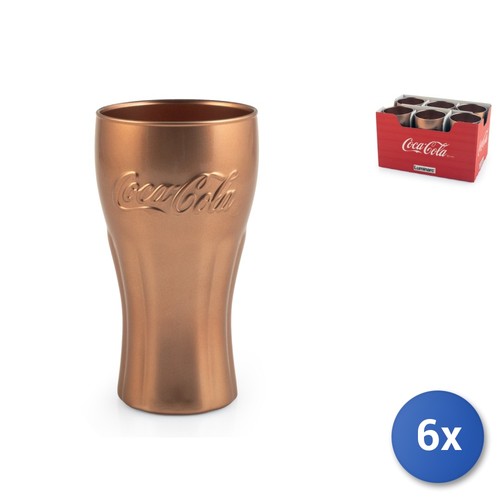 Cocacola lot verres - de, 6