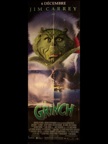 Grinch affiche cinéma - affiche,