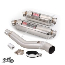 Slip On For Honda CBR250R 2011-2016 Exhaust System Mid Link Pipe Muffler Escape