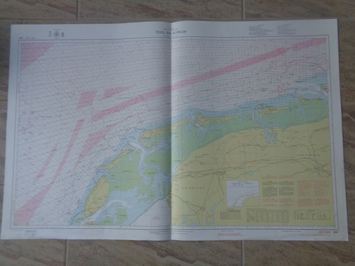 Carte marine texel - /,